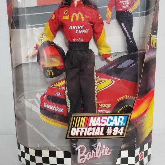 Mattel NASCAR Official #94 McDonalds 1999 Collector Barbie Doll - Picture 7 of 12